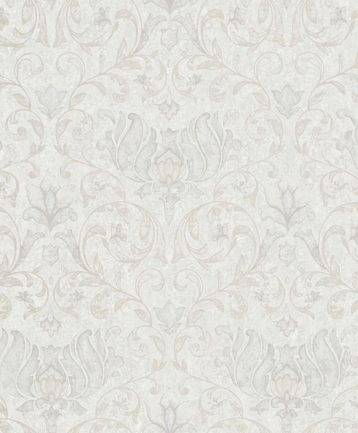 Tapete, grau-beige, Ornamente, 35148, City Romance, Marburg
