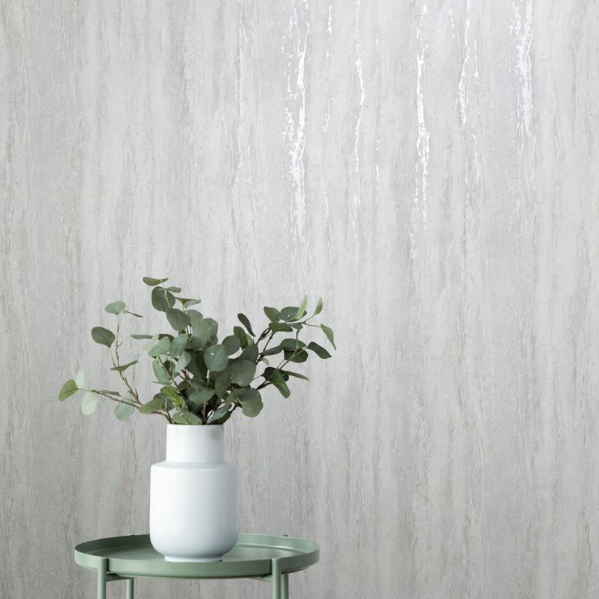 Tapete, weiß, Stuckputz, 35153, City Romance, Marburg