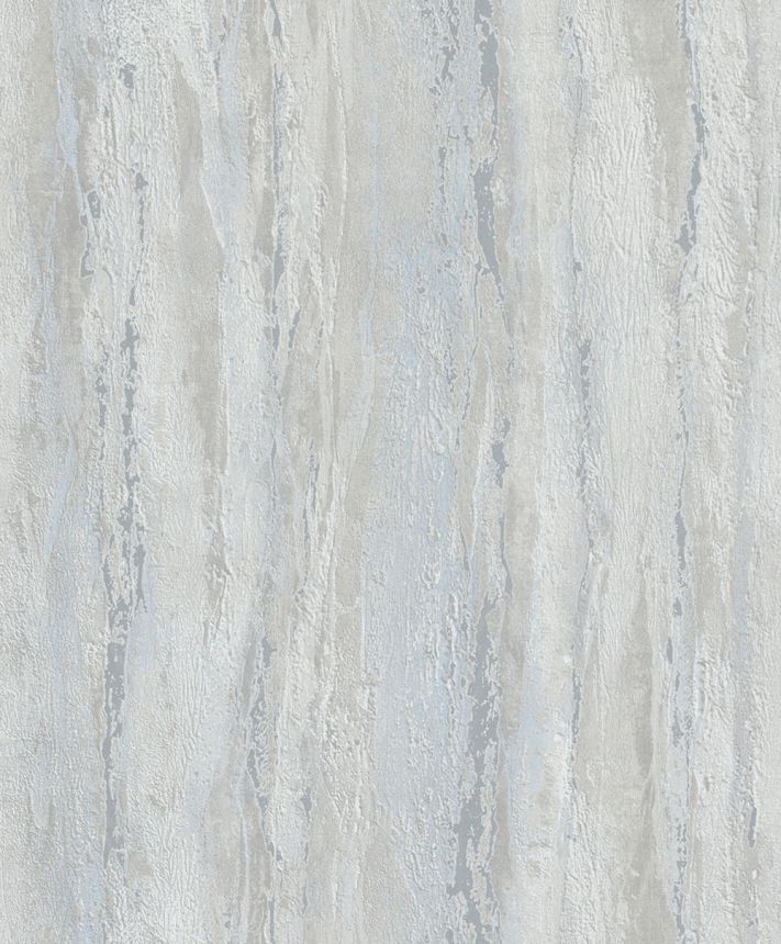 Tapete, grau-silber, Stuckputz, 35160, City Romance, Marburg