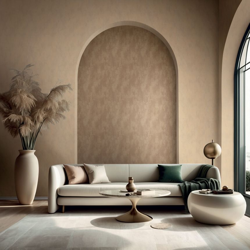 Tapete, Beige, Stuck, 34625, Terra, Marburg