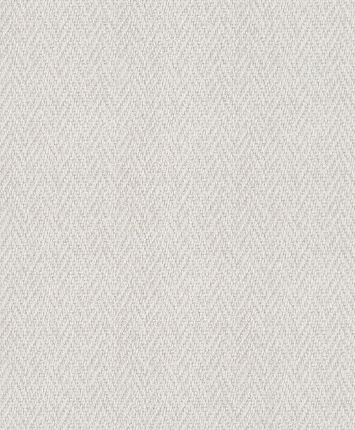 Tapete, Grau-Creme, Textiloptik, 59301, Loft Superior, Marburg