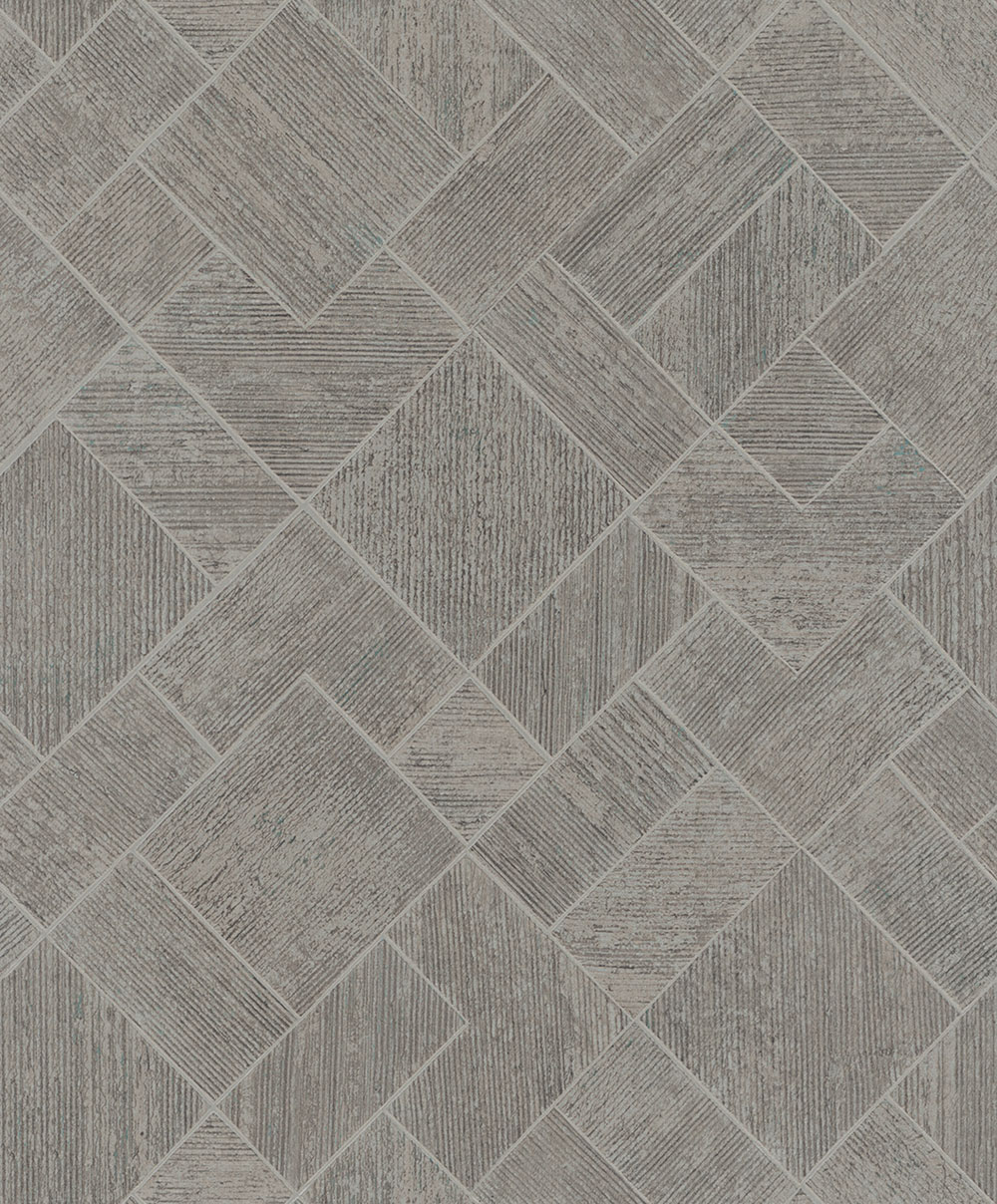 Tapete, grau-braun, geometrisches Muster, 35511, Ritus, Marburg