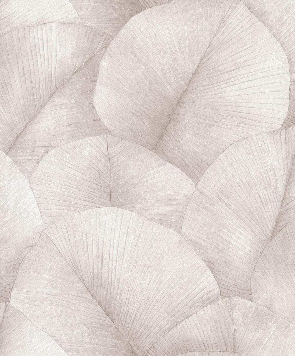 Tapete, braun-beige, Blätter, 34511, Kumano, Marburg