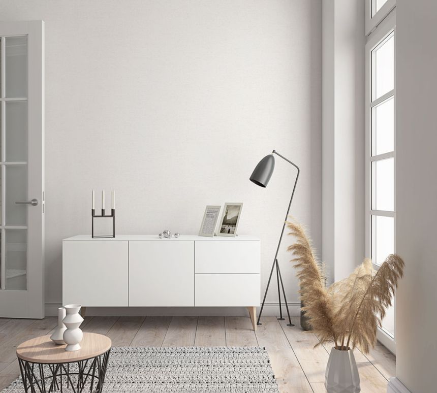 Tapete, Weiß, Textiloptik, 32441, Shades, Marburg