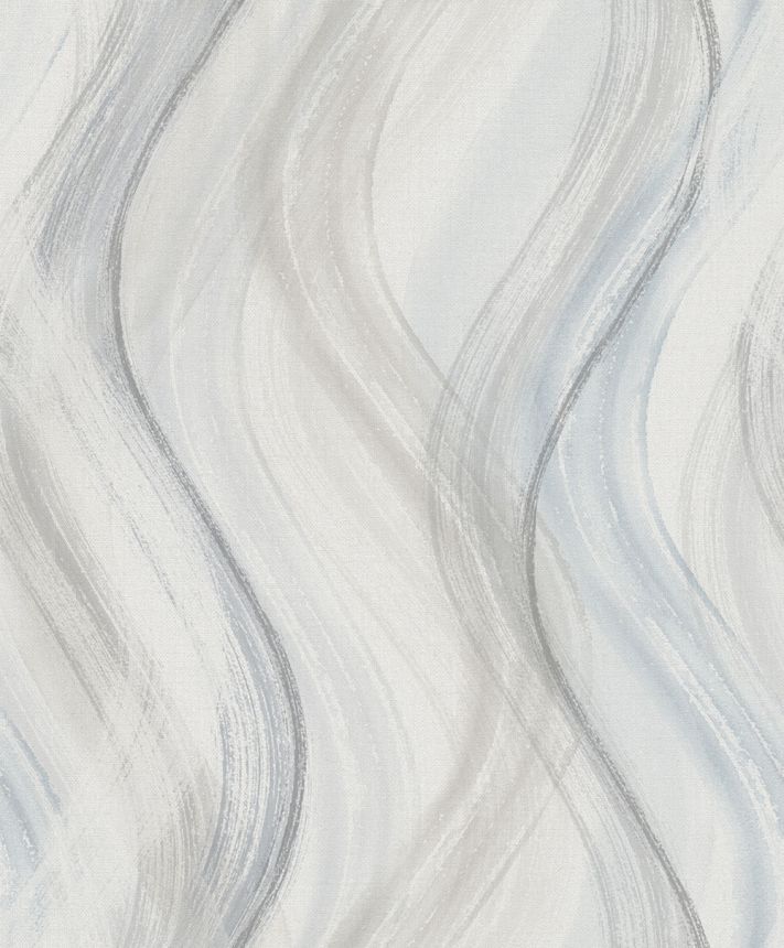 Tapete, Grau-Blau, Wellen, 32445, Shades, Marburg