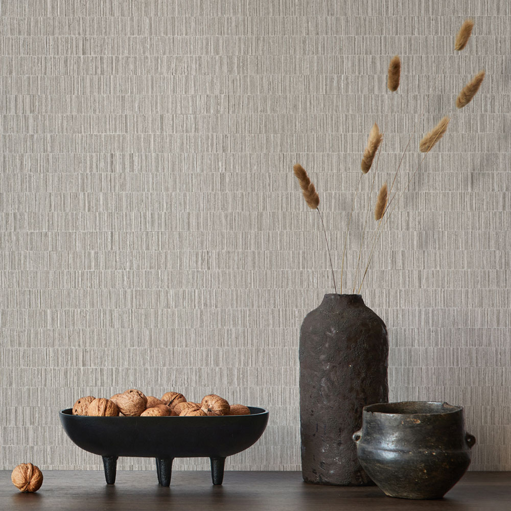 Tapete, braun-beige, Textur, Streifen, 35365, Timber, Marburg