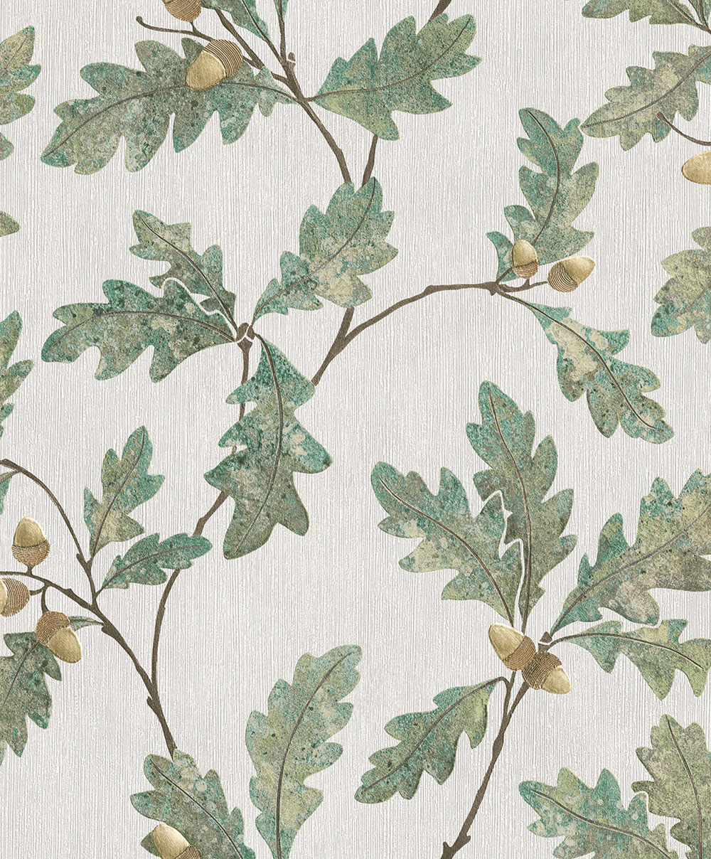 Tapete, grün, Zweige, Blätter, 35379, Timber, Marburg