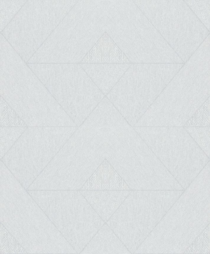 Geometrische Tapete, Weiß, 82545, Naomi, Novamur