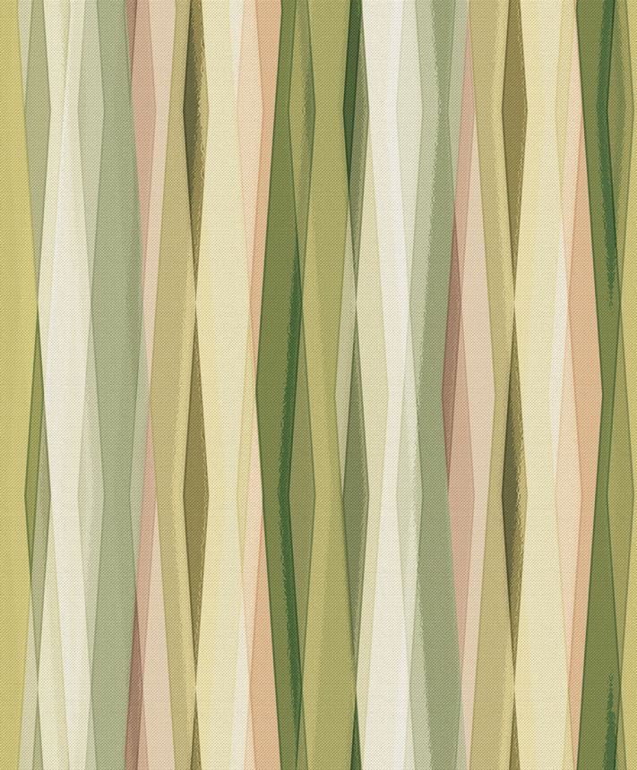 Tapete, Grün-Beige, Grafisches Muster, 89010, Naomi, Novamur