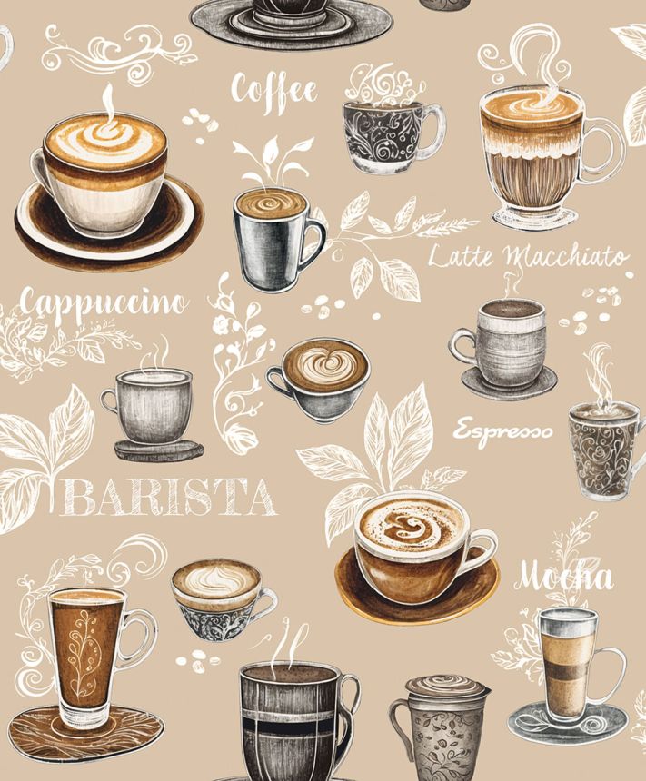 Tapete, Beige, Kaffee, 89044, Naomi, Novamur