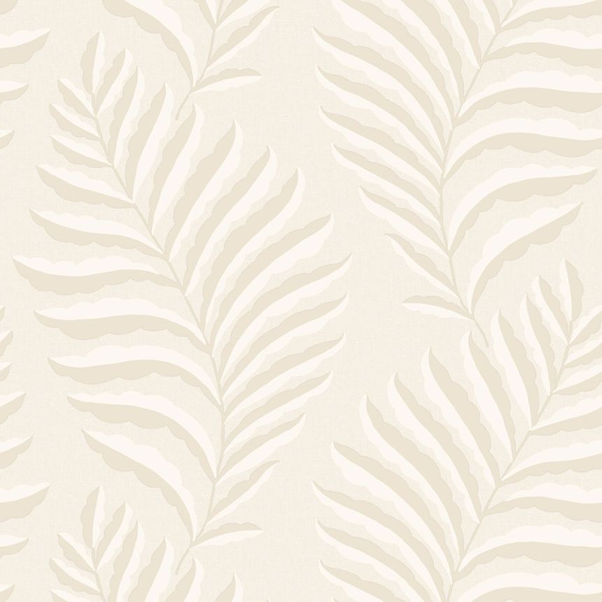Tapete, Creme, Blätter, Z70724, Marrakech, Zambaiti Parati