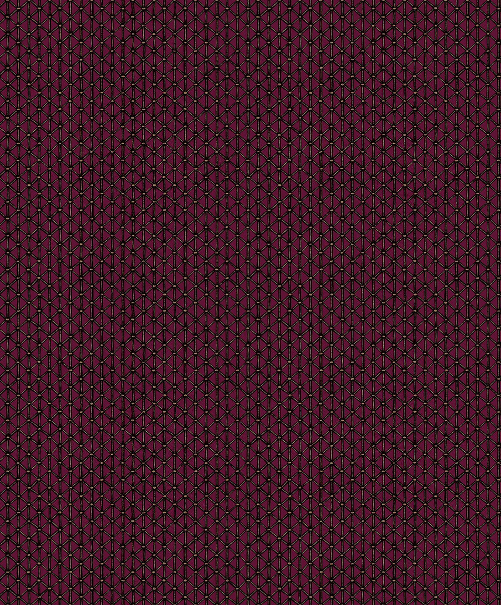 Geometrische Tapete, Bordeaux, 351226, Magnifique, Eijffinger