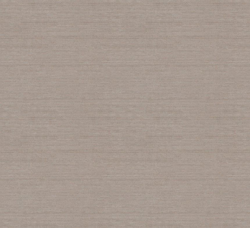 Gestreifte Tapete, hellbraun, beige, Stoffoptik, RIC005, Serica, Traces, Masureel