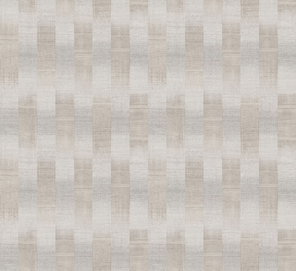 Gestreifte Tapete, grau, beige, Stoffoptik, RIC101, Serica, Masureel