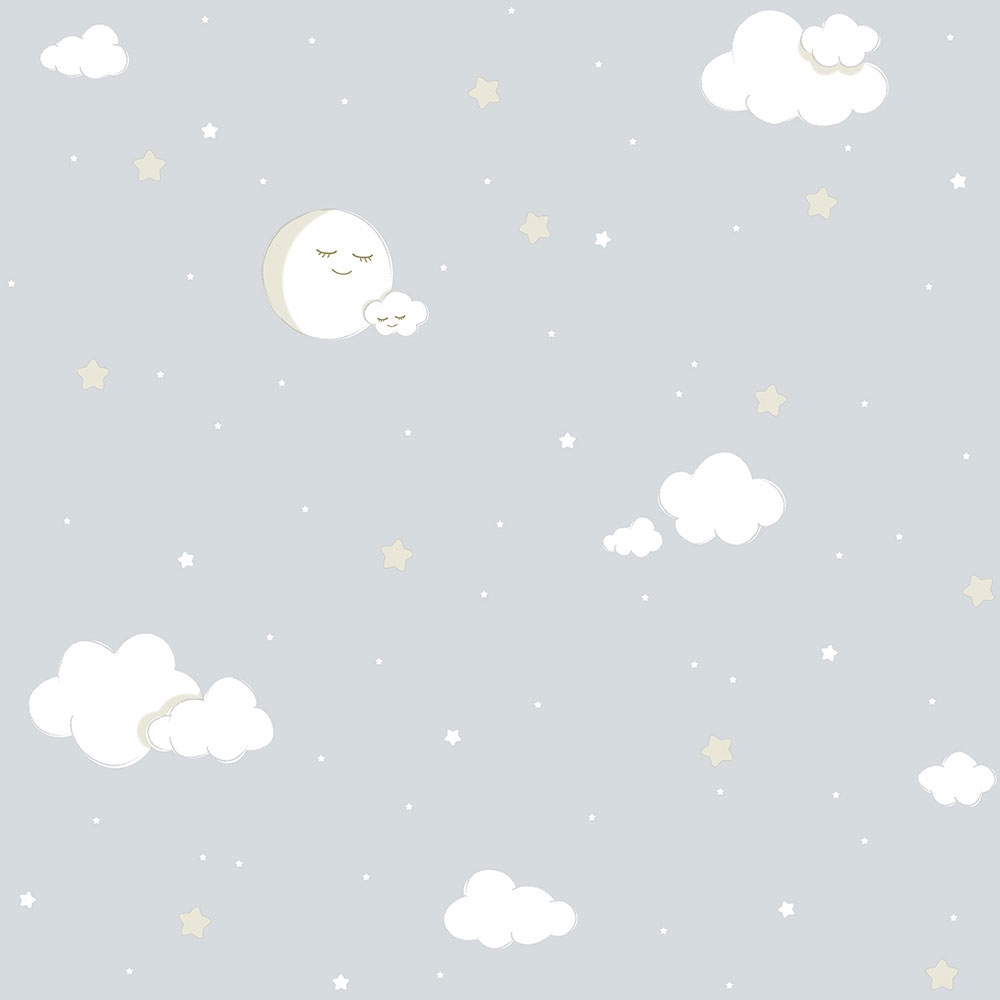 Kindertapete Wolken 221-3, Lullaby, ICH Wallcoverings