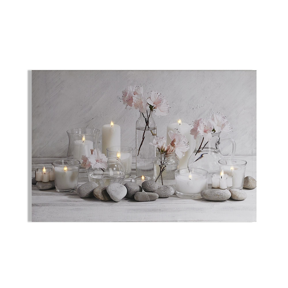 Frameless picture with a LED lighting 105394, Serenity LED, Wall Art, Graham & Brown