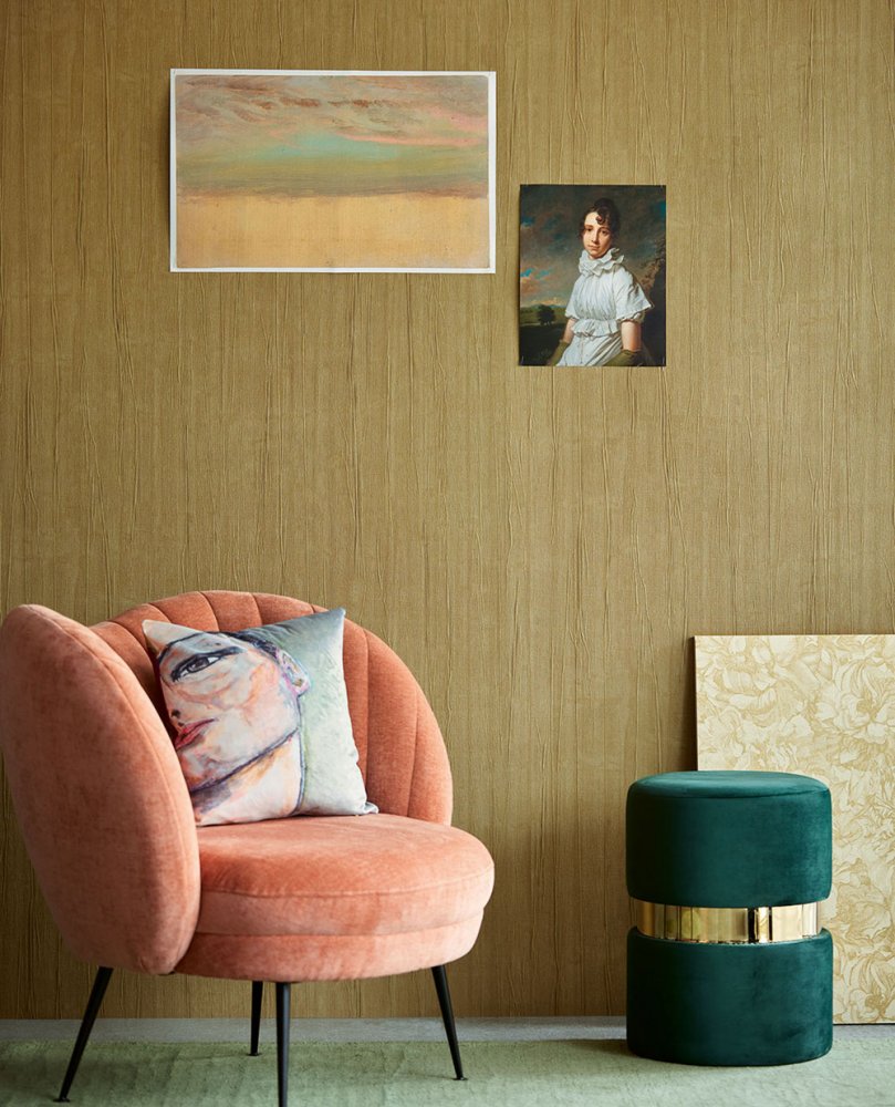 Vlies, Luxustapete, Stoffimitat, 307337, Museum, Eijffinger