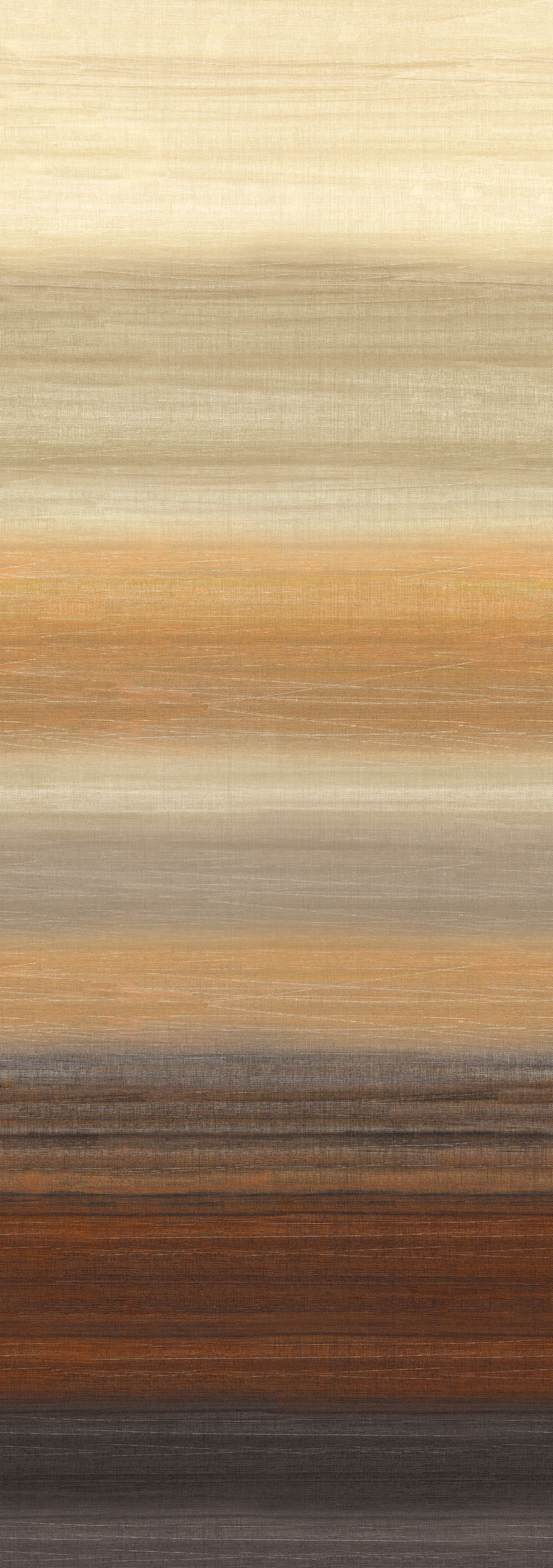 Fototapete, Stoffoptik, orange, braun, Streifen, DGRIC201-300, Serica, Masureel