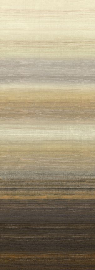 Fototapete, Stoffoptik, braun, beige, Streifen, DGRIC203-260, Serica, Masureel