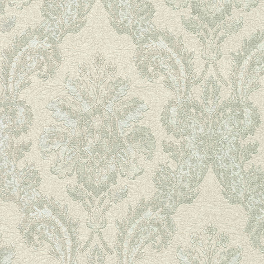 Luxus-Vliestapete 68611, Barock Damast-Tapetenmuster, Damascus, Limonta