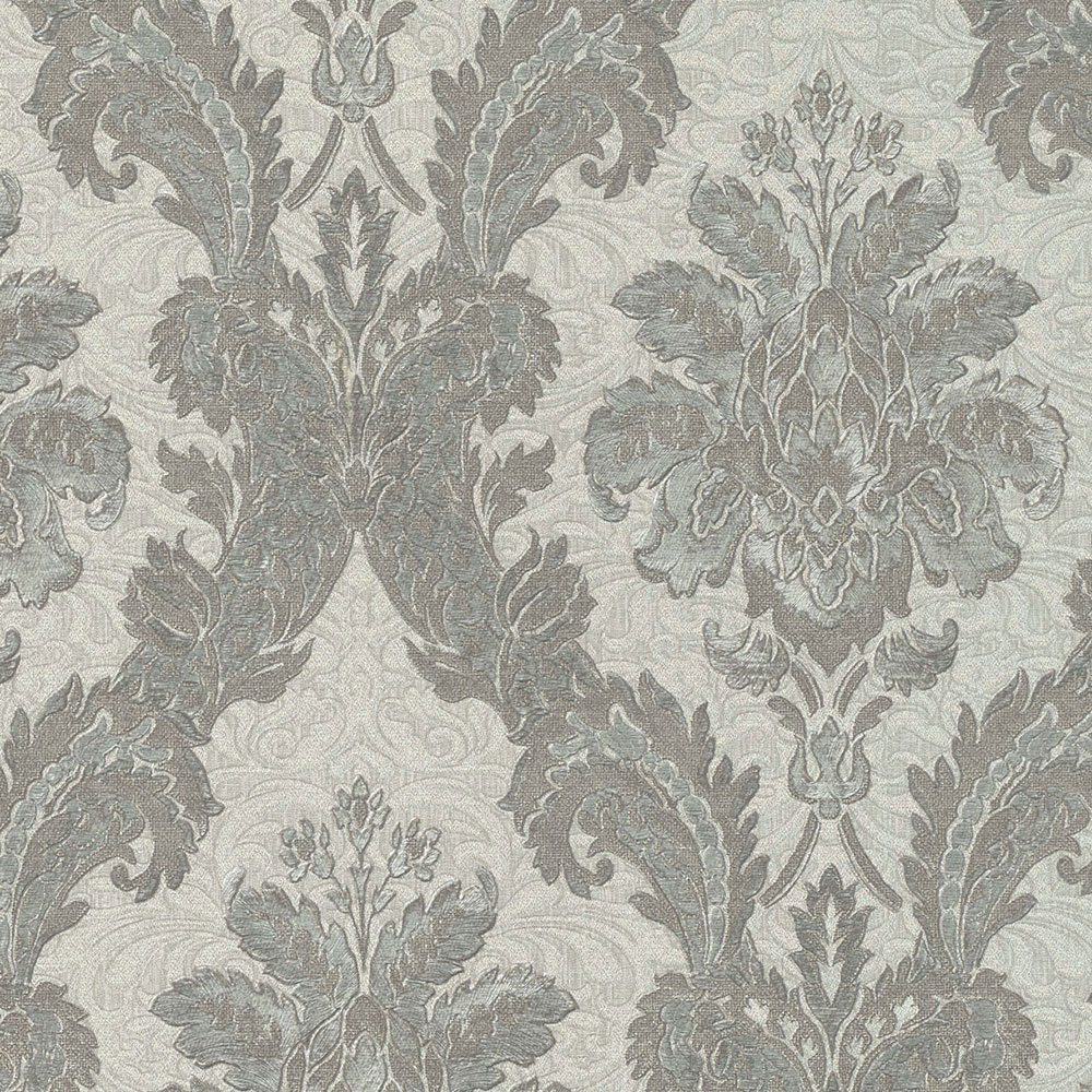 Luxus-Vliestapete 68601, Damast, Barock Tapetenmuster, Damascus, Limonta
