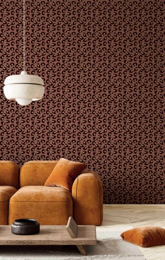 Tapete, lila, Leopardenmuster, 2048, Rio, Parato by Cristiana Masi