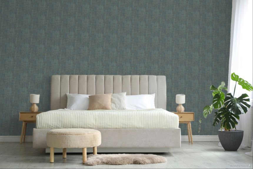 Tapete, Beton, Putzoptik, blau, 2075, Rio, Parato by Cristiana Masi