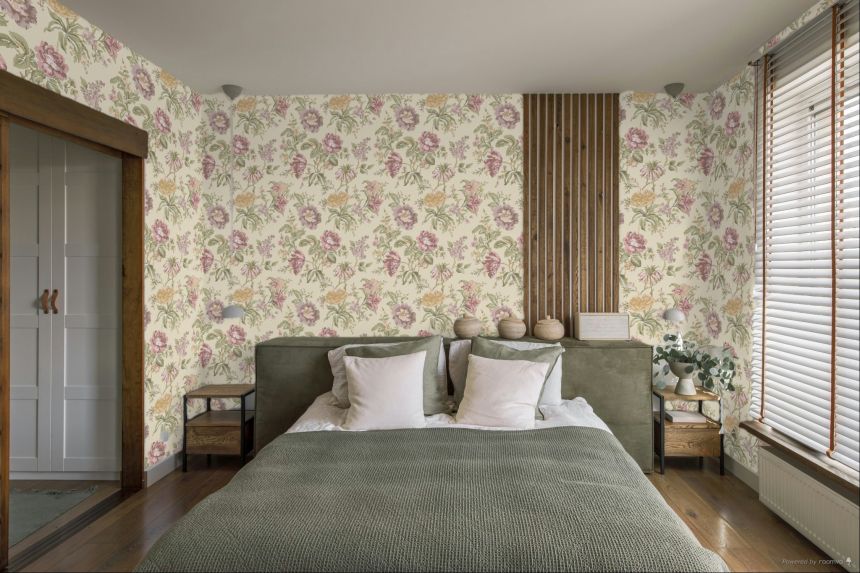 Tapete, beige, Blumen, 8306, Blooming Garden 2, Parato by Cristiana Masi