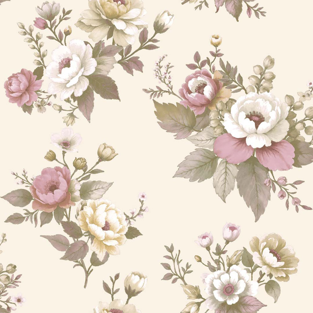 Tapete, beige, Blumen, 8330, Blooming Garden 2, Parato by Cristiana Masi
