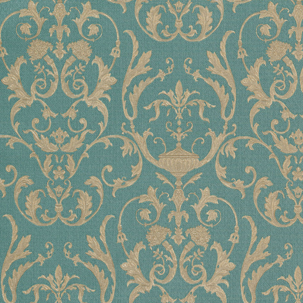 Luxury vinyl wallpaper 95503, Baroque pattern, Ornamenta, Limonta