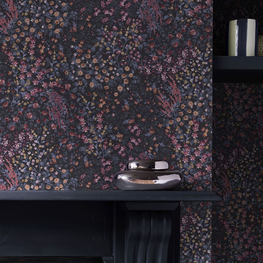 Tapete, blau, Blumen, 142354, Allurium, Graham Brown Premium