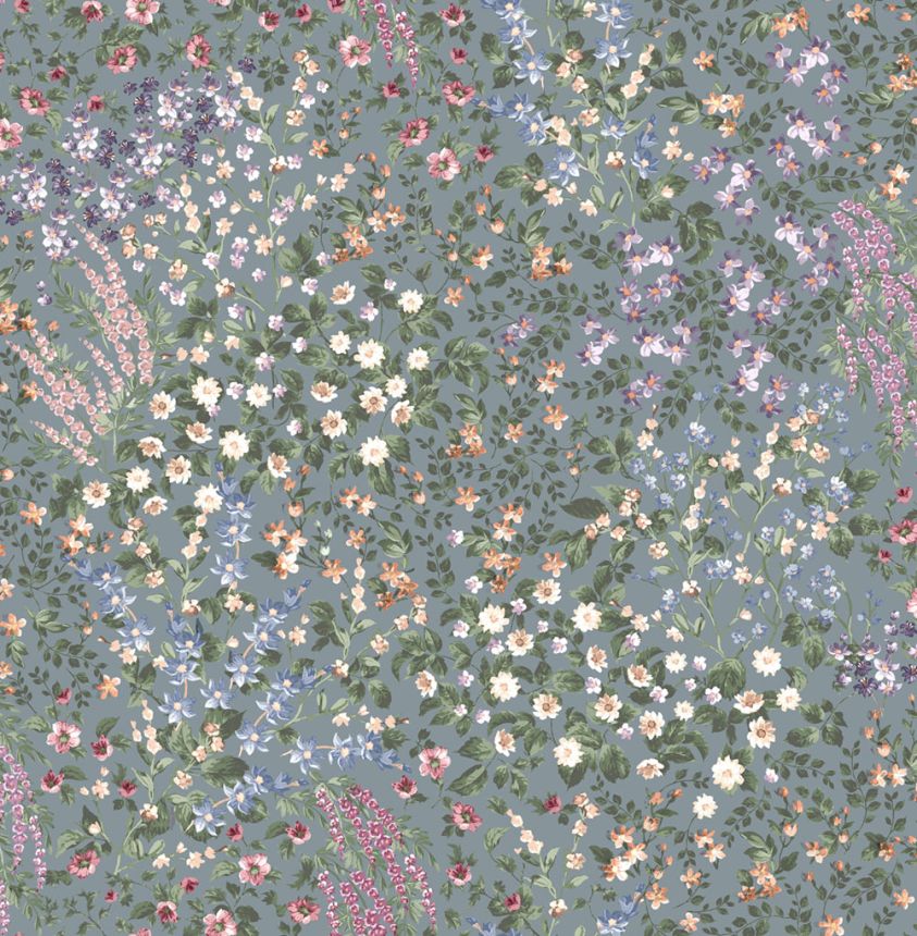 Tapete, blau, Blumen, 142358, Allurium, Graham Brown Premium