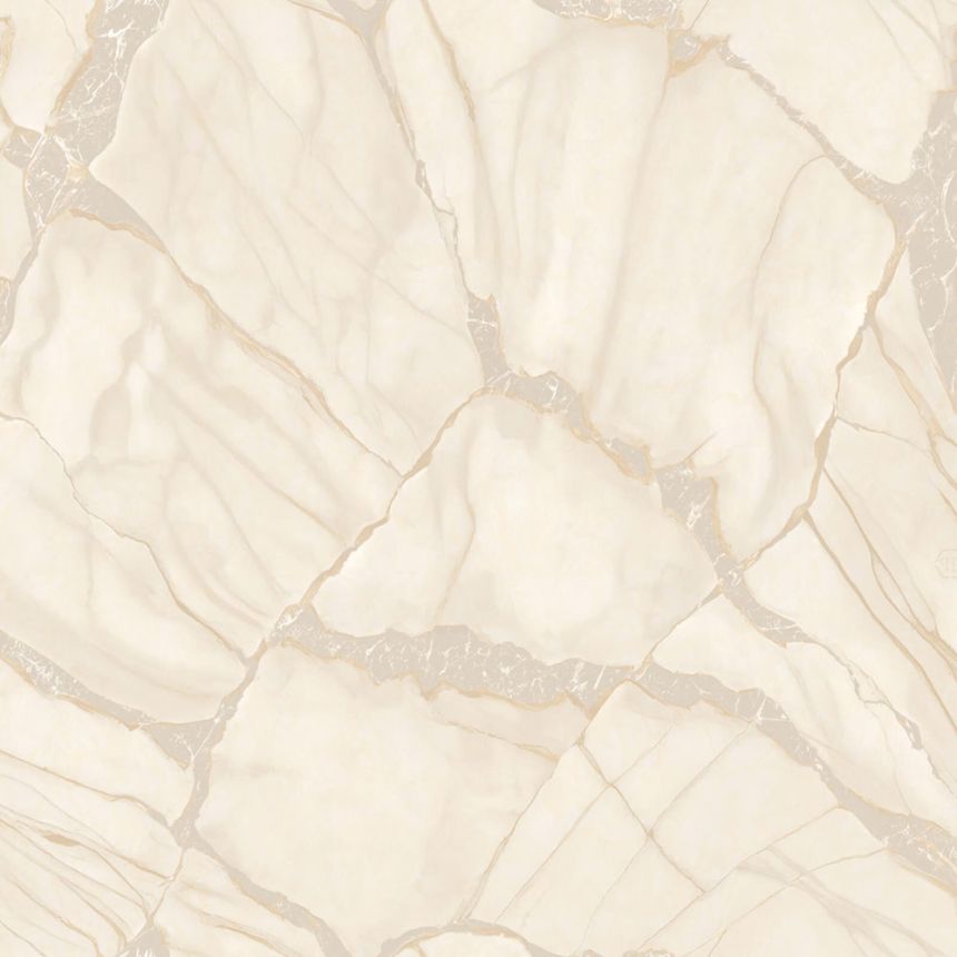 Tapete, weiß, beige, Marmoroptik, Z81039, Philipp Plein 2, Zambaiti Parati