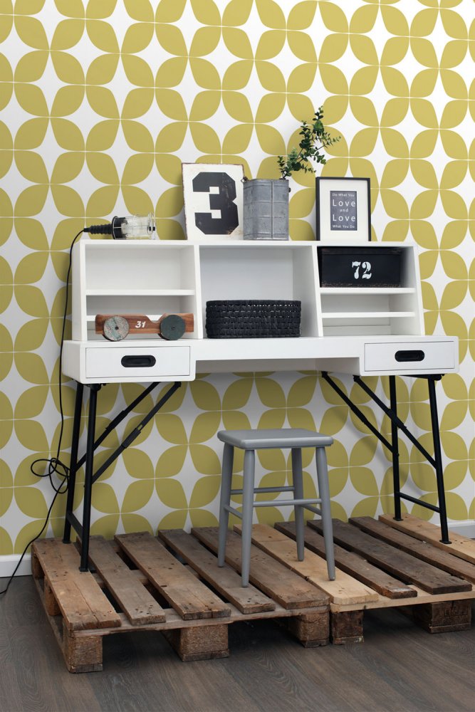 Geometrische Vliestapete 139098, Scandi cool, Esta