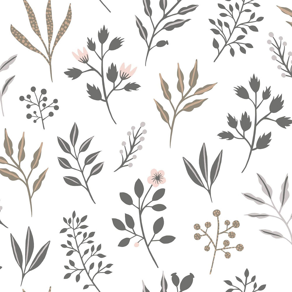 Vliestapete mit Zweigen, 139081, Scandi cool, Esta