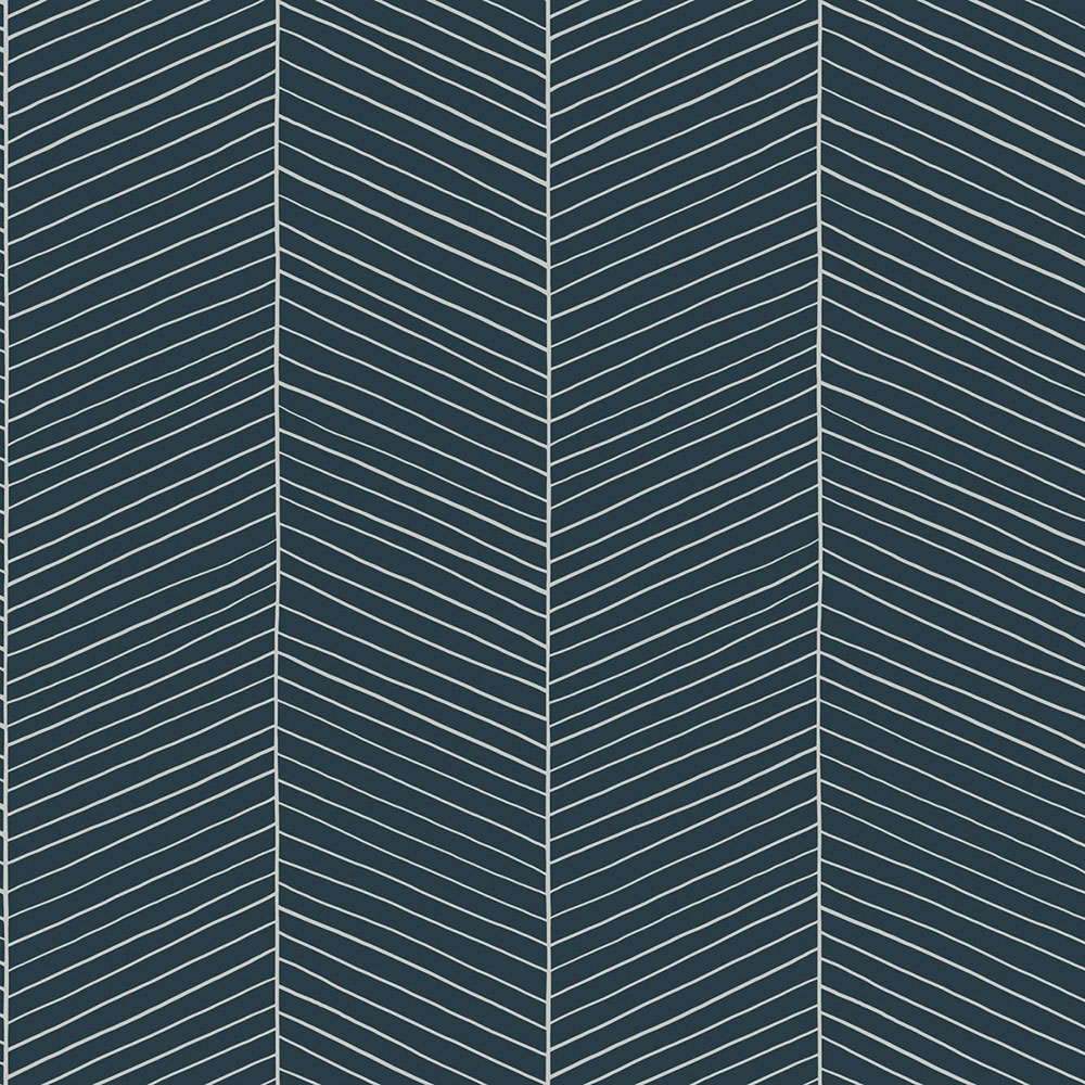 Blaue Vliestapete 139109, Geometrisches Muster, Scandi cool, Esta