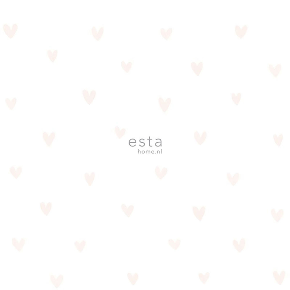 Vliestapete für die Wand 138864, Herzen, Little Bandits, FAB, Esta