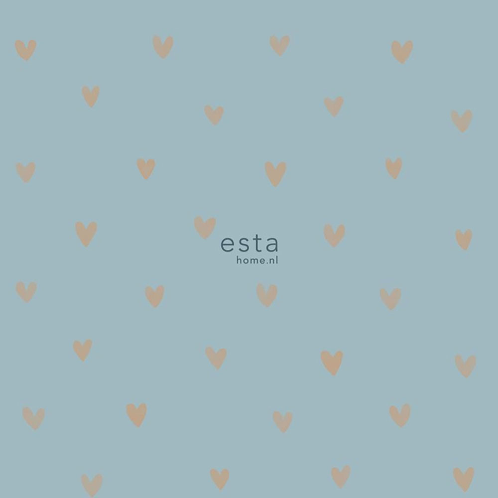 Non-woven wallpaper 128833, Hearts, FAB, Esta