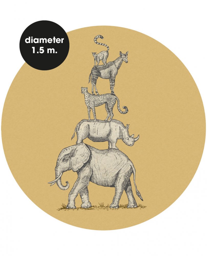 Selbstklebende kreisförmige Fotoapete 309125, 150cm, Wallpower Favorites, Eijffinger