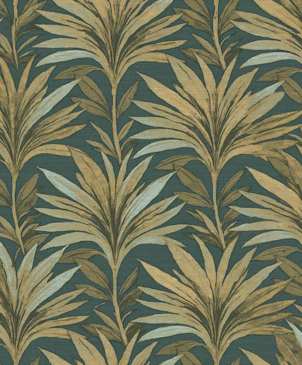 Tapete, grün, gelb, Blätter, 5815, Jaipur, Parato by Cristiana Masi
