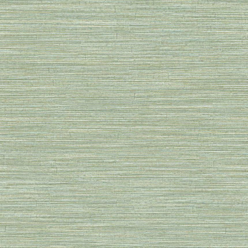 Tapete, grün, grau, Stoffoptik, 5896, Jaipur, Pigmenta, Parato by Cristiana Masi