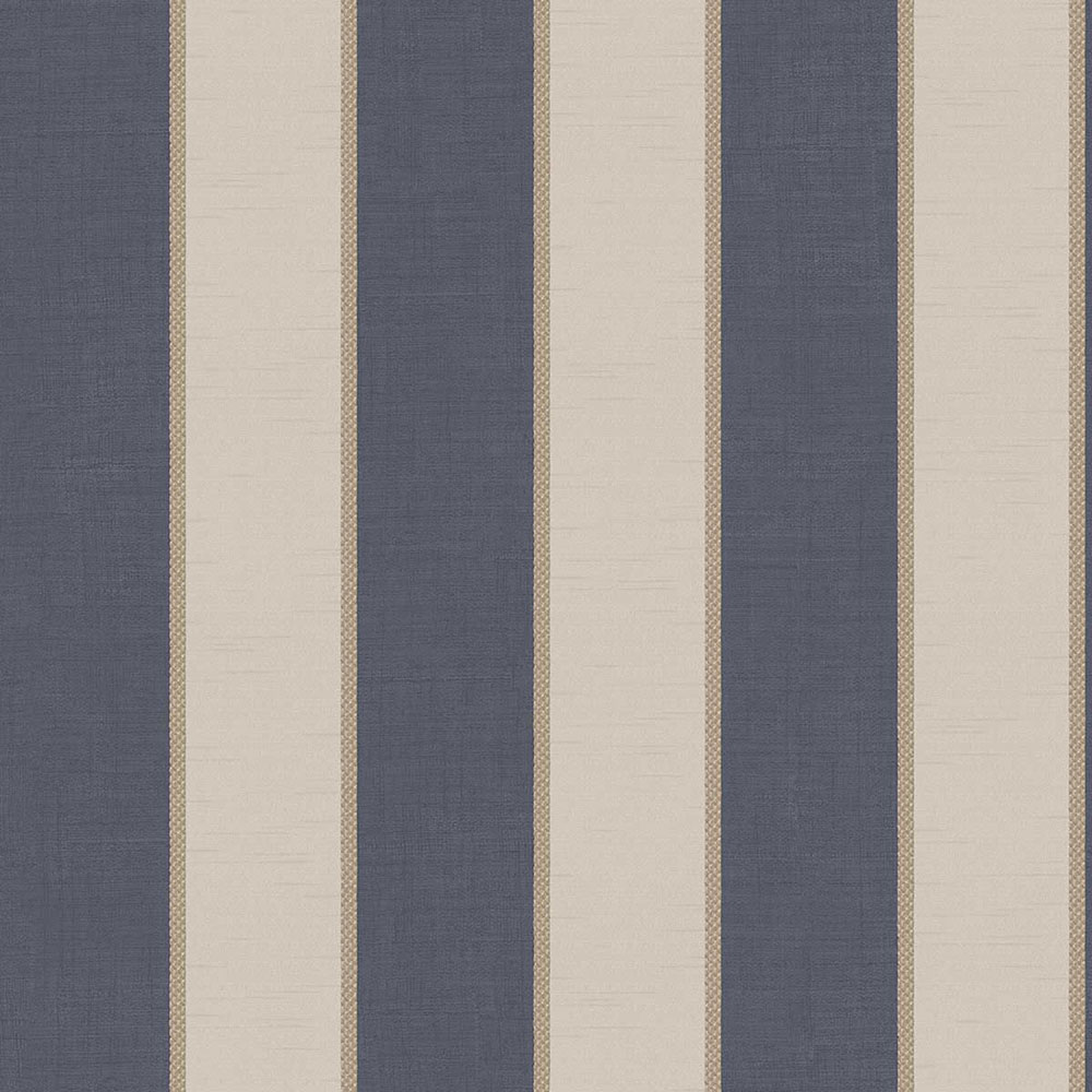 Tapete, blau-beige, Streifen, 7757, Agora, Parato by Cristiana Masi