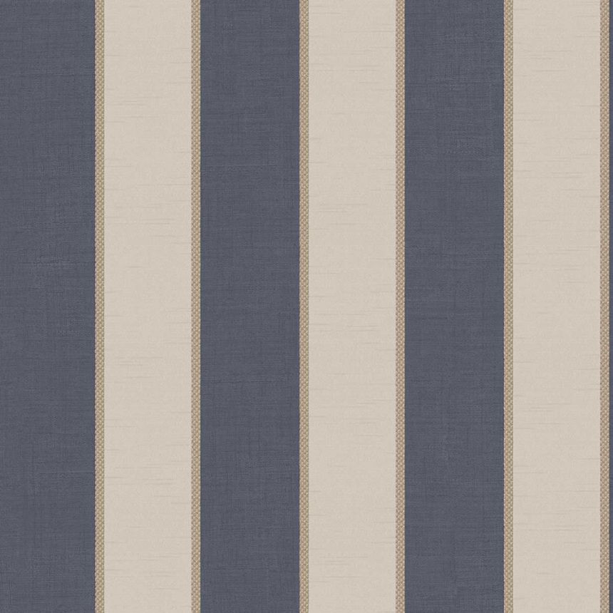Tapete, blau-beige, Streifen, 7757, Agora, Parato by Cristiana Masi
