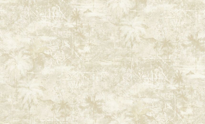Tapete, grau-beige, Palmen, 74003, Armonia, Emiliana Parati