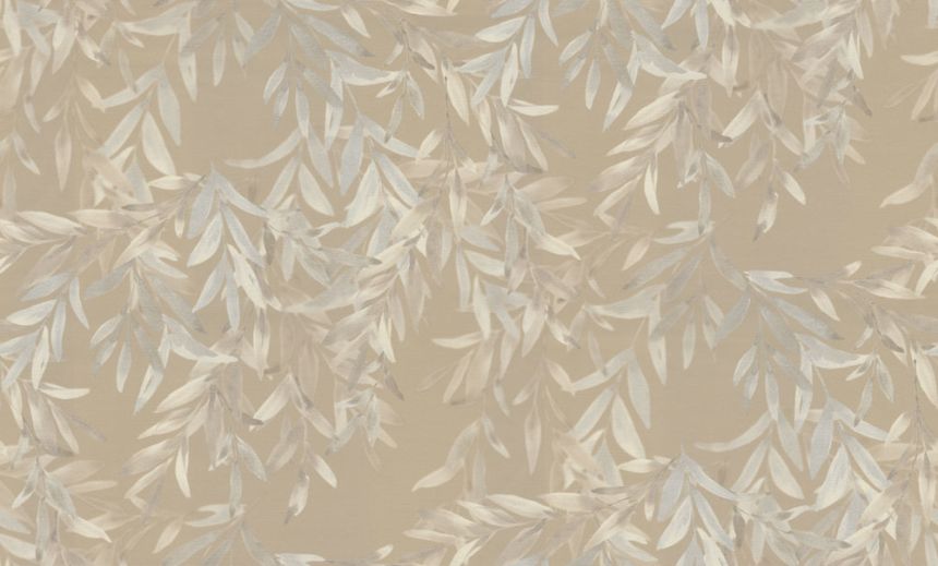 Tapete, beige, Blätter, 74035, Armonia, Emiliana Parati