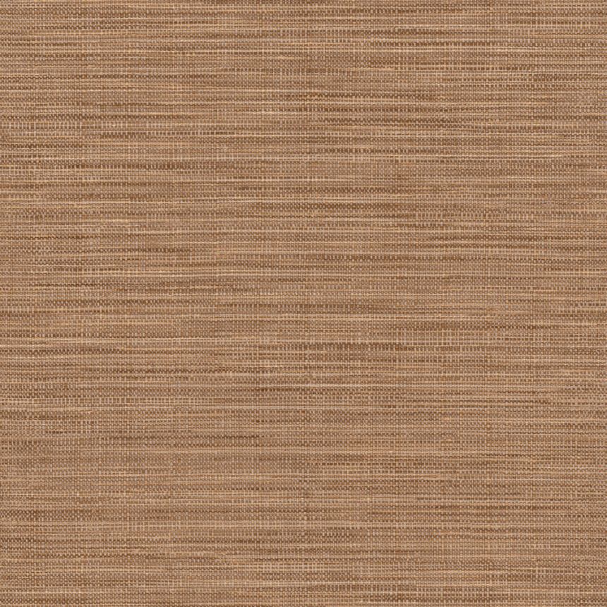Tapete, Stoffoptik, Orange, Braun, IM28043, Imani, Decoprint