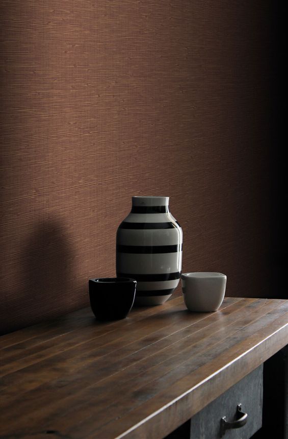 Luxustapete, Mattenoptik, Bronze, Braun, IM28050, Imani, Decoprint