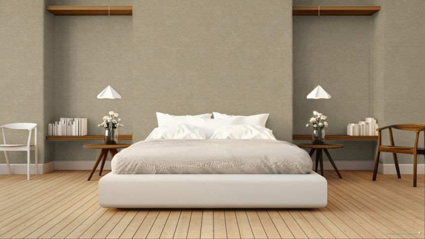Tapete, Beige, Braun, Stoffoptik, TN29003, Terra Nova, Decoprint