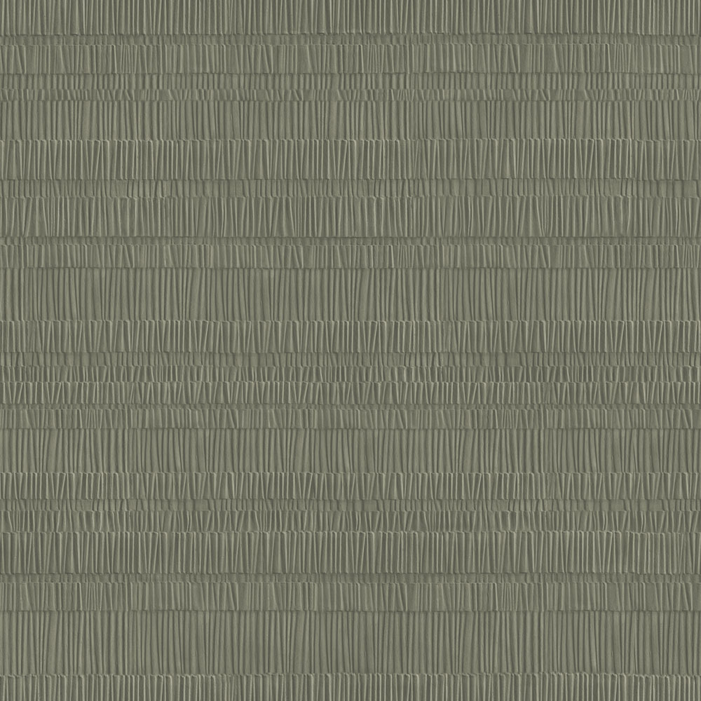 Tapete, Grün, Kreppstoff-Optik, TN29033, Terra Nova, Decoprint