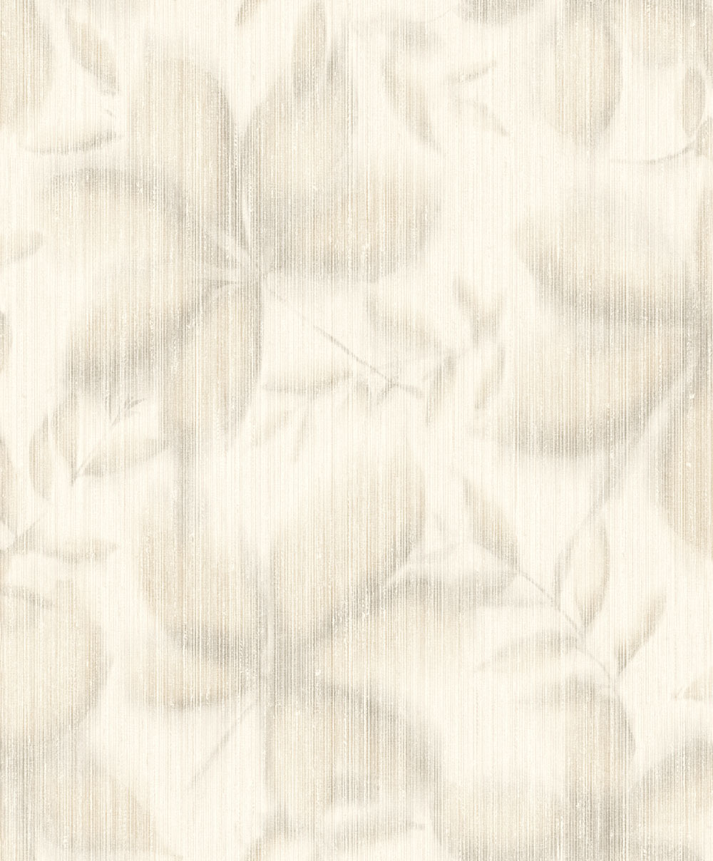 Tapete, Cremeweiß, Beige, Blätter, TN29060, Terra Nova, Decoprint
